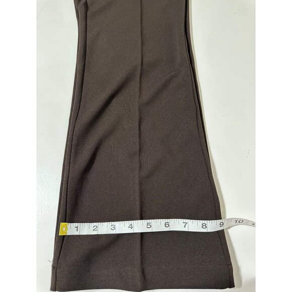 Zac & Rachel Women's pants color Chocolate size L NWT - Picture 6 of 7